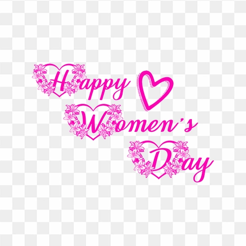 Happy women's day free transparent png